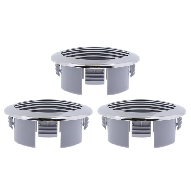ROUND WHITE PLASTIC AIR VENT 76mm 3" caravan motorhome boat horsebox ROUND WHITE PLASTIC AIR VENT 76mm 3" caravan motorhome boat horsebox